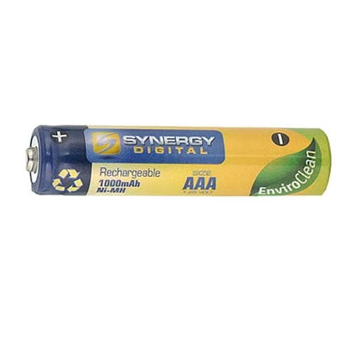 [Australia - AusPower] - Synergy Digital Cordless Phone Battery, Works with Panasonic KX-TGA931T Cordless Phone, (Ni-MH, 1.25V, 1000 mAh) AAA Rechargeable Ultra Hi-Capacity Battery Battery 