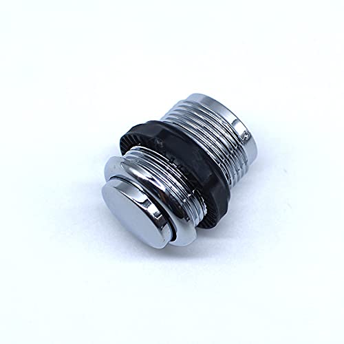 [Australia - AusPower] - Arcity 5 Pcs 24mm Arcade Push Buttons Round Chrome Plated Silver Jamma MAME Video Game Parts Console Machine DIY New, HY-SHANL116 