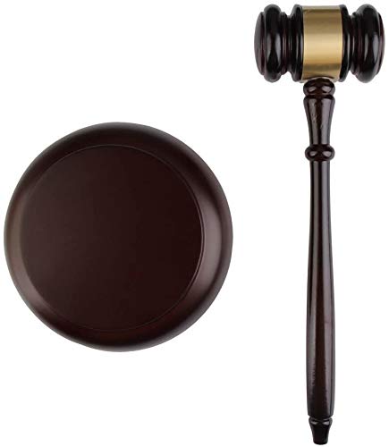 [Australia - AusPower] - wish you have a nice day Wooden Gavel and Sound Block perfet for Judge Lawyer Auction Sale 