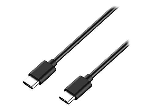 [Australia - AusPower] - USB-C Type C to USB-C Type Charge & Data Cable Cord Wire for New Beats Flex, Samsung, LG, Pixel & Other New Wireless Headsets, Earphones, Portable SSD & Android Phones/Tablets 