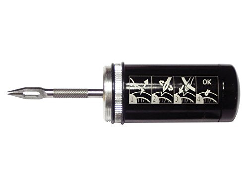 [Australia - AusPower] - LEZYNE Tubeless Bicycle Tire Repair Kit, Mountain & Gravel Bike Tires, 5 Thick Tire Plugs, Combined Ream, Storage Tube, Compact, Fixes Punctures or Flats On The Go Black 