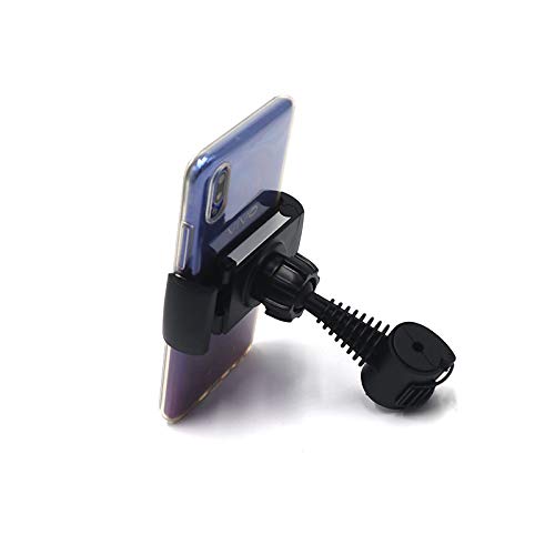 [Australia - AusPower] - CAI Phoenix Universal 360° Rotating Mount, Mobile Phone Holder for Golf Cart / Baby Carriage /Bike /Stroller/ Prams, Car Headrest Mount, Golf Swing Recording Clip, Training Aids 