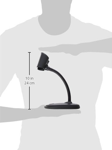 [Australia - AusPower] - Honeywell HFSTAND7E Flex Neck Stand for Hands-Free Operation or Presentation Scanning for Model 3800G and 1300G Only, Black 