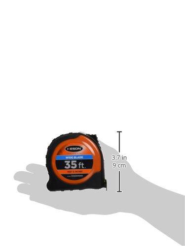 [Australia - AusPower] - Keson PG1835WIDEV Short Tape Measure with Wide Nylon Coated Steel Blade (Graduations: ft, in, 1/8), 1-3/16-Inch by 35-Foot ft, in, 1/8, 1/16 (1/32 first 12”) 