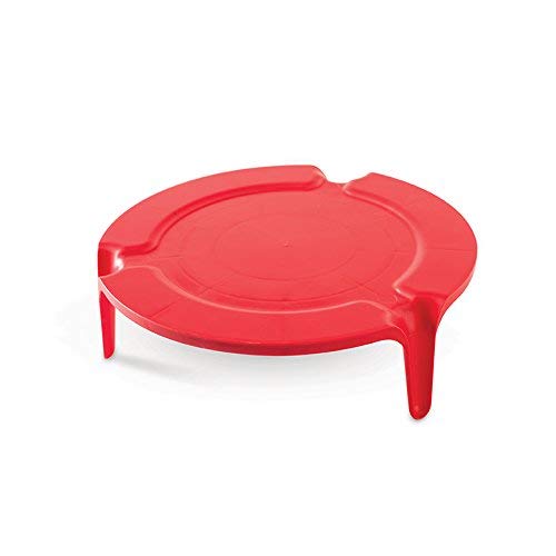 [Australia - AusPower] - Nordic Ware 2-Tier Plate Stacker, One, Red 
