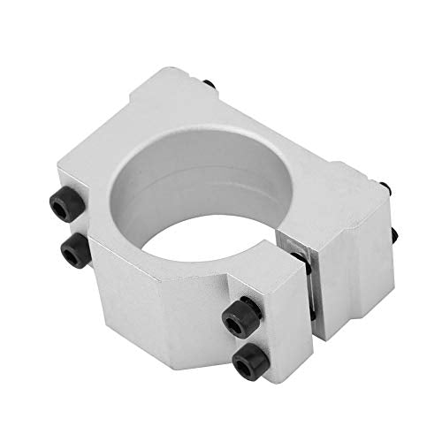 [Australia - AusPower] - 52/65mm Spindle Motor Bracket Cast Aluminium Mount Spindle Clamp Bracket for 3 Dimensional printing CNC Engraving Millng Machine (52mm) 52mm 