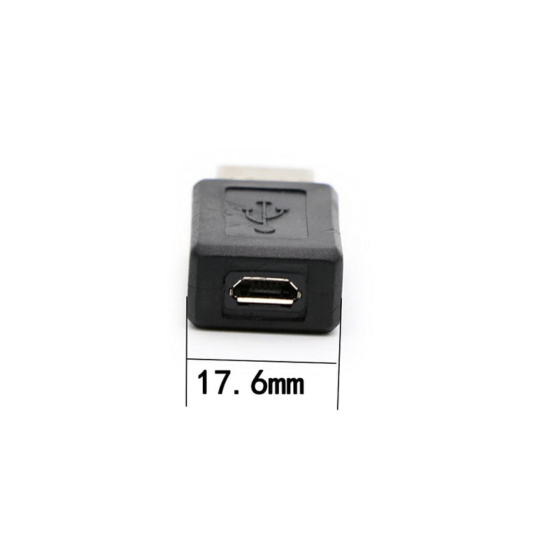 [Australia - AusPower] - 3 Pack USB 2.0 A Male to USB Micro Female Adapter Converter 
