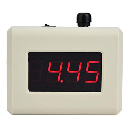 [Australia - AusPower] - Digital PH Meter 0.00-14.00PH PH-025M Online PH Meter Water Quality Monitor 24 Hours Continuously Work Resolution 0.01PH with Electrode Probe BNC US 110V 