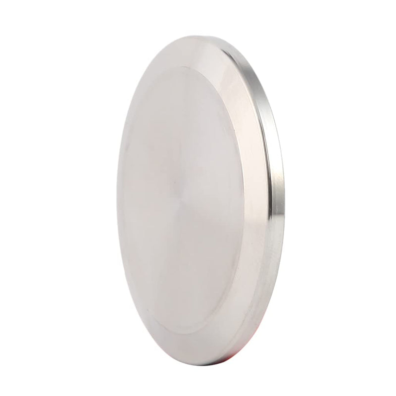 [Australia - AusPower] - Metaland 1.5" Tri Clamp End Cap Stainless Steel Sanitary Plug for 50.5mm OD Tri Clamp Clover (Pack of 2) 1.5" Tri Clamp (Ferrule OD 50.5mm) 