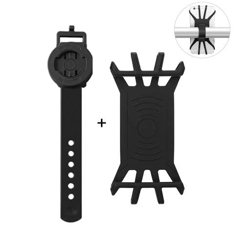 [Australia - AusPower] - Teague MTB Phone Mount, Garmin Handlebar Mount Silicone Phone Holder for iPhone/Samsung/Galaxy/LG and Compatible with All Garmin Bike GPS Mount 