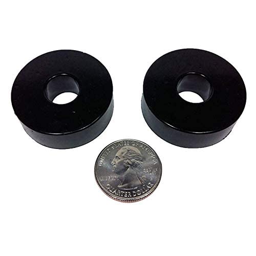 [Australia - AusPower] - Isolate It: Sorbothane Vibration Isolation Washer 70 Duro with 3M PSA (0.5" ID - 1.5" OD - 0.5" Thick) - 4 Pack 