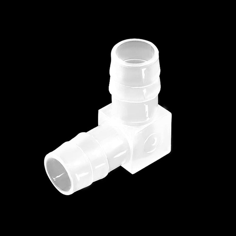 [Australia - AusPower] - ANPTGHT 1/2" Hose Barb 90 Degree Elbow L Fitting, Equal Barbed Joint Splicer Mender Adapter Union Adapter for Boat Aquarium Fuel Gas Liquid Air (Pack of 5) 1/2 Inch 