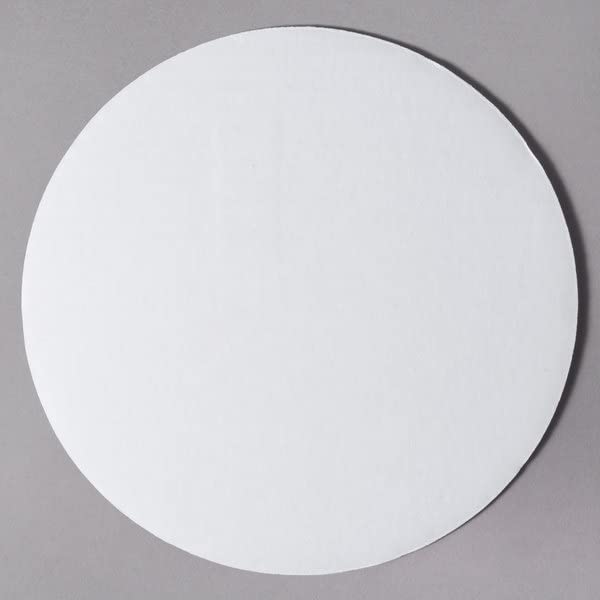 [Australia - AusPower] - White Cake Boards Round | 25 Pack – 10 Inch | Cardboard Cake Rounds Circles | Disposable Cake Platter Board Base Tray | Cake Decorating Supplies | Cake Plate Accessories 