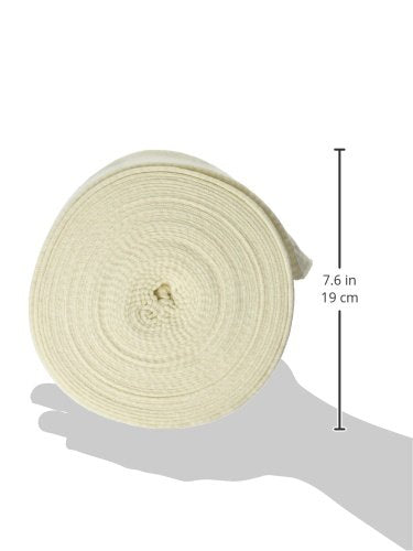 [Australia - AusPower] - Molnlycke 1438 Tubigrip Multipurpose Tubular Bandage, Size F, 4" Width, Natural, 393.70" Length 