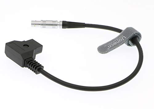 [Australia - AusPower] - Uonecn Power Cable for Z Cam E2 Blackmagic Pocket Cinema Camera 4 Pin FFA 0S 304 to D Tap 