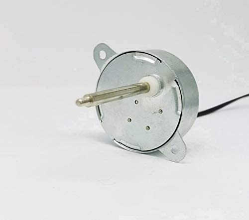 [Australia - AusPower] - NAIVE BLUE 2PCS TYC-40 AC 12V 50/60Hz Synchronous Motor 5RPM CW/CCW 1-2W for LED Decoration Christmas Ornament (Shaft Length 46mm) 