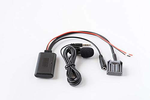 [Australia - AusPower] - Car Stereo CD Changer Microphone Kit Phone Call Hands Free Adapter Bluetooth Aux Cable for Honda Civic CRV 