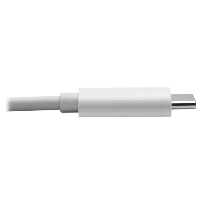 [Australia - AusPower] - Tripp Lite USB C to HDMI/DisplayPort/VGA Adapter (M/F), USB 3.1 Gen 1, Thunderbolt 3 to HDMI/DisplayPort/VGA, 4K Adapter, White (U444-06N-HVDPW) 
