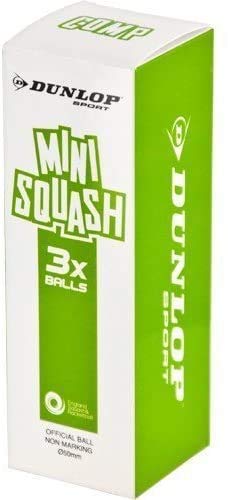 [Australia - AusPower] - Dunlop Sports Mini Squash Ball Green(Ages 11 and Up) 