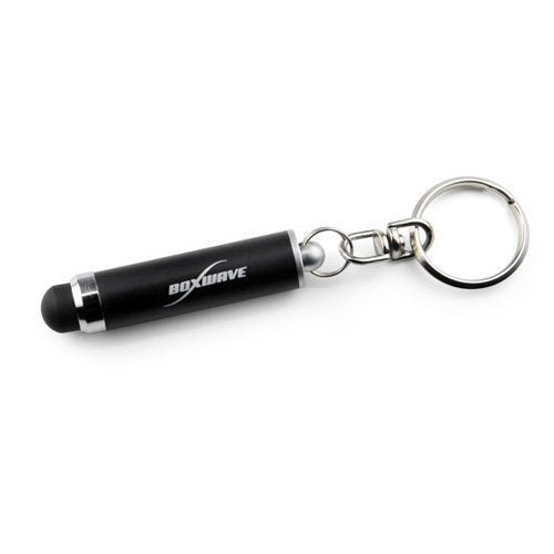 [Australia - AusPower] - Stylus Pen for Samsung Galaxy Prevail (Stylus Pen by BoxWave) - Bullet Capacitive Stylus, Mini Stylus Pen with Keyring Loop for Samsung Galaxy Prevail - Jet Black 