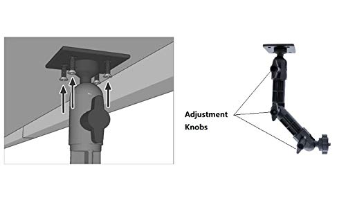 [Australia - AusPower] - Kiyo Pro Wall Mount, Webcam mounting Bracket Compatible with Razer Kiyo pro, Kiyo X, Kiyo - Acetaken 