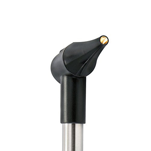 [Australia - AusPower] - Fiber Optic Otoscope Auriscope Kit - Home Internal Ear Inspection Instrument w/ Battery, LED Digital Light, 3X Magnification, Washable Ear Tips for Children, Adults or Pets - SereneLife 