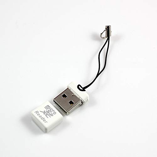 [Australia - AusPower] - Cotchear White Computer Card Reader Mini Super Speed USB 2.0 Micro SD/SDXC TF Card Reader Adapter Gifts Wholesale Drop Shipping 