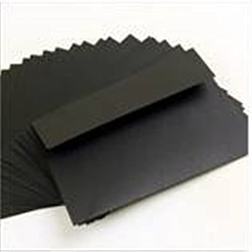[Australia - AusPower] - 100 Pack Envelopes-A6 Envelopes (6.3" x 4.3")-Black A6 