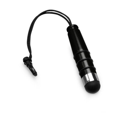 [Australia - AusPower] - Stylus Pen for Apple Watch Series 6 (40mm) (Stylus Pen by BoxWave) - Mini Capacitive Stylus, Small Rubber Tip Capacitive Stylus Pen for Apple Watch Series 6 (40mm) - Jet Black 