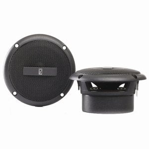 [Australia - AusPower] - Poly-Planar MA3013G Round Flush Mount Speaker Pair, Gray, 3-Inch 