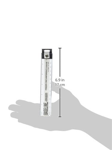 [Australia - AusPower] - Baseline 12-1222 Finger Circumference Gauge, 6"/15 cm Maximum 