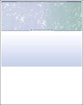 [Australia - AusPower] - Compuchecks Security Check Paper - 500 Top Blank Business Checks Compatible with QuickBooks & Any Laser Inkjet Printer Use for Payroll, Paycheck, Accounts Payable or Personal (Blue/Green Prismatic) Blue/Green Prismatic 