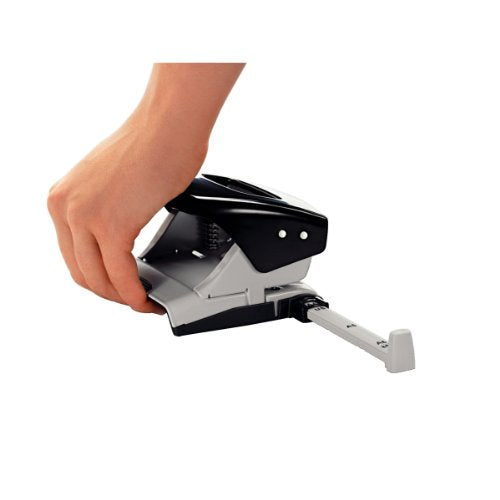 [Australia - AusPower] - Leitz Hole Punch, 30 Sheets, Guide Bar with Format Markings, Metal, NeXXt Range, 50080095 - Black 