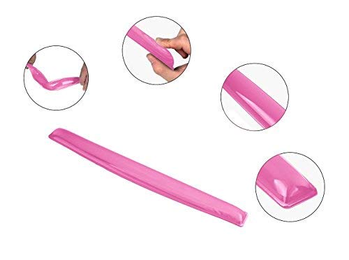 [Australia - AusPower] - ABRONDA Gel Keyboard Wrist Rest Pad - Gel Keyboard Wrist Rest Pad | Wrist Rest Support for Office Gaming Computer Laptop Ergonomic Comfortable Pain Relief- Pink Pink Keyboard Pad 