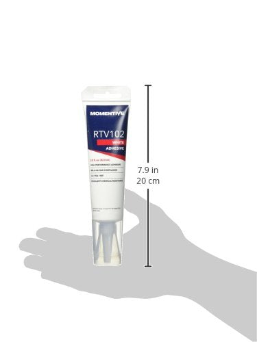 [Australia - AusPower] - Momentive-RTV102-2.8 RTV102 One Part Silicone Sealant, 2.8 Ounce Tube, White 2.8 ounces 