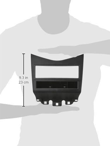[Australia - AusPower] - Scosche HA1573B Compatible with 2003-07 Honda Accord DIN w/Pocket Dash Kit Black; Lower Dash Kit Black 