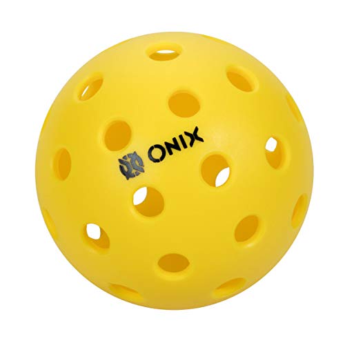 [Australia - AusPower] - Pickleballs - Onix Pure 2 Outdoor (Yellow, 6-Pack) 