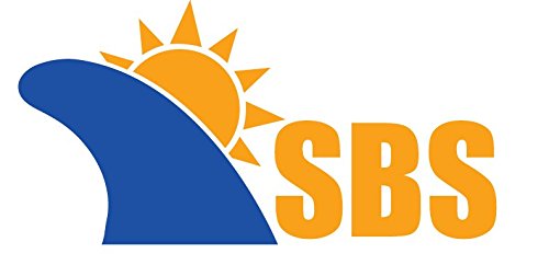 [Australia - AusPower] - Santa Barbara Surfing SBS - 9" Longboard & SUP Single Fin - Center Fin for Surfboards & Paddleboards Black 