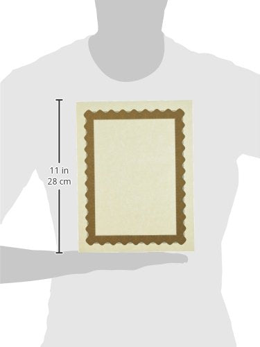 [Australia - AusPower] - Great Papers! Metallic Gold Certificate, 8.5 x 11 Inches, 25 Count (934025) 