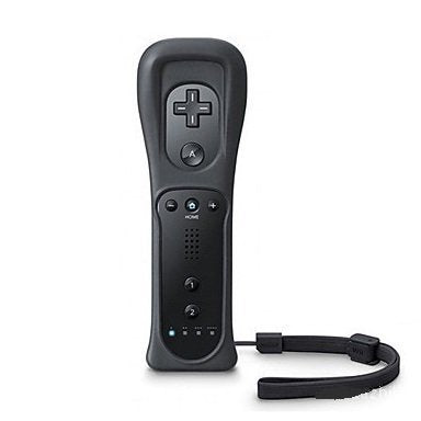 [Australia - AusPower] - Remote Controller for Wii,Yudeg Wii Remote and Nunchuck Controllers with Silicon Case for Wii and Wii U（not Motion Plus） (Black) Black 