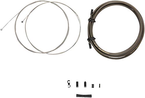 [Australia - AusPower] - Jagwire 2X Sport Shift Kit Adult Unisex Shift Cable and Sheaths, Silver, One Size 