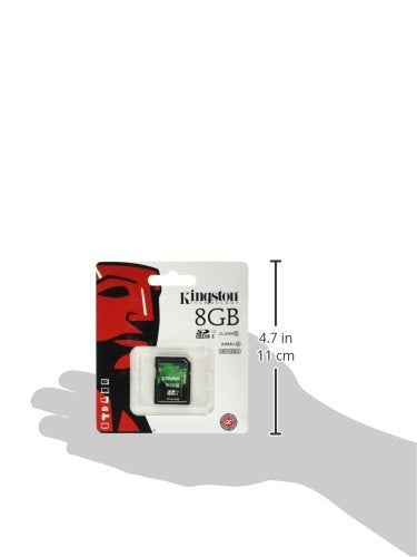 [Australia - AusPower] - Kingston Digital 8 GB SDHC/SDXC Class 10 UHS-1 Flash Memory Card 30MB/s (SD10V/8GB) 8GB 