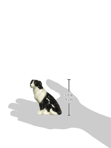 [Australia - AusPower] - Cosmos Gifts Ceramic Border Collie Salt and Pepper Set, 2-1/2-Inch 