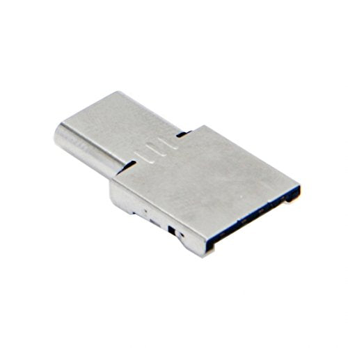 [Australia - AusPower] - Chenyang 5pcs/lot Ultra Mini Type-C USB-C to USB 2.0 OTG Adapter for Phone Tablet & Cable & Flash Disk Silver 