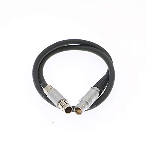 [Australia - AusPower] - Uonecn 3-Pin Male to 2-Pin Male 2-Pin Female Cable for ARRI Heden Cmotion Compact Remote Run Stop Record Cable 