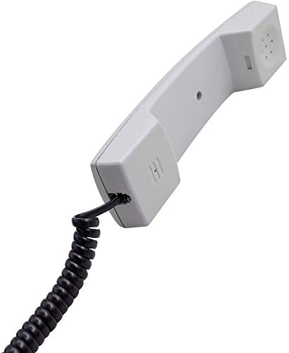 [Australia - AusPower] - Telephone Handset Cord， Modular Coiled Telephone Handset Cord for Telephone/Handset Black Curly Cord RJ11 4P4C (6ft Handset Cord-6 Pack) 6ft Handset Cord-6 Pack 