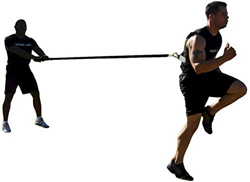 [Australia - AusPower] - CSTHEN Sled Harness Tire Pulling Harness Pull Strap with Reinforced Lock，Can Pull up to 1.5T Weight for Fitness Weight Resistance Training Speed Harness Trainer Football Workout Equipment 