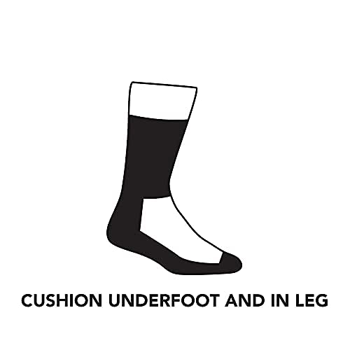 [Australia - AusPower] - DARN TOUGH (2001) John Henry Boot Midweight with Cushion Men's Sock Large Gravel 