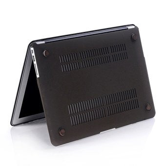 [Australia - AusPower] - KECC Compatible with MacBook Pro 13 inch Case 2020-2016 with Touch Bar A2338 M1 A2289 A2251 A2159 A1989 A1706 A1708 Italian Leather Hard Shell (Black Leather) Black Leather 