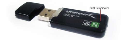 [Australia - AusPower] - Sabrent USB 2.0 Wireless 802.11n Adapter (USB-802N) 